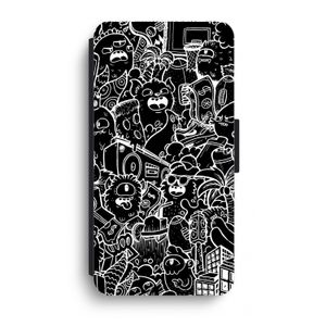 Vexx Black City : iPhone XR Flip Hoesje