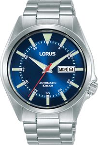 Lorus RL419BX9 Horloge staal zilverkleurig-blauw 42 mm