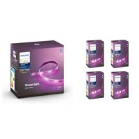 Philips Hue Lightstrip Plus 6m White and Color Ambiance - 6 Meter Led Strip - Verlengbaar - Wit en Gekleurd Licht - Dimbaar - Werkt met Alexa en Google Home