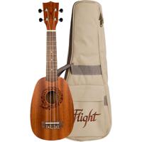 Flight Natural Series NUP310 Pineapple sopraan ukelele met gigbag