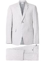 Thom Browne costume à rayures - Gris