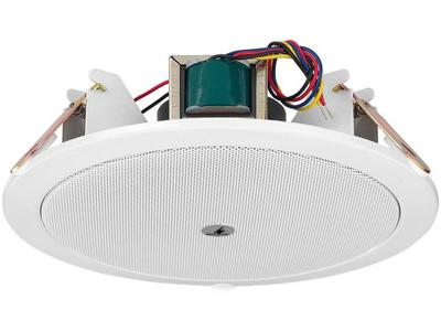 Monacor EDL-612 PA-inbouwluidspreker Wit 1 stuk(s)