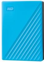 WD My Passport WDBPKJ0040BBL - Vaste schijf - gecodeerd - 4 TB - extern (draagbaar) - USB 3.2 Gen 1 - 256-bits AES