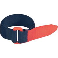 FASTECH® F101-25-300-5 Klittenband Met riem Haak- en lusdeel (l x b) 300 mm x 25 mm Zwart, Rood 5 stuk(s) - thumbnail