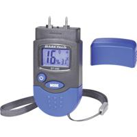 Basetech BT-400 Materiaalvochtmeter Meetbereik bouwvochtigheid 0.2 tot 2.0 %Vol. Meetbereik houtvochtigheid (bereik) 6 tot 44 %Vol. Temperatuurmeting - thumbnail