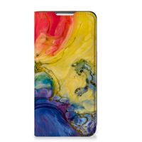 Bookcase Samsung Galaxy S22 Plus Watercolor Dark - thumbnail