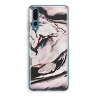 Roze stroom: Huawei P20 Pro Transparant Hoesje