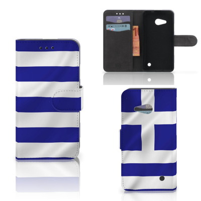 Microsoft Lumia 550 Bookstyle Case Griekenland Microsoft Lumia 550 Bookstyle Case Griekenland
