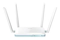 D-Link G403/E EAGLE PRO AI N300 4G Smart Router met 4G Download tot 150Mbps, Wi-Fi N300, AI Wi-Fi Optimiser, Fast Ethernet LAN Poorten, 4G/WAN Failover, WPA3, Simlock vrij.