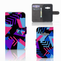 Samsung Galaxy Xcover 3 | Xcover 3 VE Book Case Funky Triangle - thumbnail