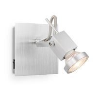 Home sweet home LED opbouwspot Cali ↔ 11,5 cm - aluminium