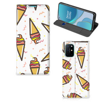 OnePlus 8T Flip Style Cover Icecream - thumbnail