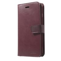 Mercury Goospery - iPhone 8 Plus Hoesje - Leather Case  Diary Rood