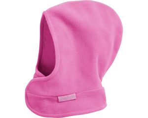 Playshoes fleece bivakmuts met sjaal uni roze Maat