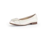Gabor Klassieke ballerina's voor dames, platte schoenen, lichte extra breedte (G), Latte 90, 37.5 EU
