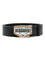 DSQUARED2 ceinture Canadian Twins - Noir