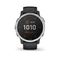 GARMIN Fenix 6S Solar, GPS Multisport Smartwatch, Zonne-Oplaadfunctie, 1,3-inch Display, Sport-apps, Garmin Pay, Waterdicht tot 10 ATM