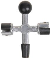 ProPlus accupoolreiniger staal zilver blister