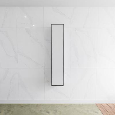 Zaro Lagom volledig naadloos solid surface kolomkast 150cm mat zwart linksdraaiend. Zaro Lagom volledig naadloos solid surface kolomkast 150cm mat zwart linksdraaiend.