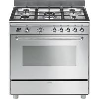 Smeg SNLK90D9 Gasfornuis Rvs