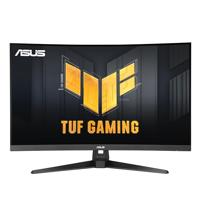 ASUS TUF Gaming VG32VQM5B, 31,5 inch Full HD VA gebogen gaming-monitor (1920 x 1080), 0,5 reactietijd, 250 Hz, luidspreker, ELMB Sync, FreeSync Premium, HDMI en DisplayPort, DisplayWidget Center