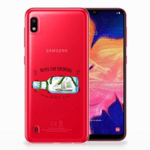 Samsung Galaxy A10 Telefoonhoesje met Naam Boho Bottle