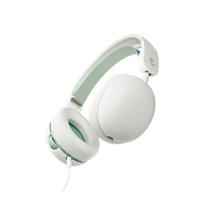 Skullcandy Grom bekabelde over-ear koptelefoon voor kinderen, volumebegrenzing, gedeelde audiopoort, microfoon, compatibel met Bluetooth-apparaten en computers – Wit