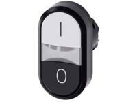 Siemens 3SU1001-3AB61-0AK0 Dubbele drukknop IP66, IP67, IP69/IP69K 1 stuk(s)