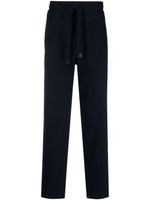 Brioni pantalon de jogging en coton - Bleu