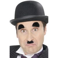 Charlie Chaplin snor en wenkbrauwen - thumbnail