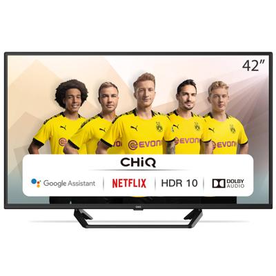 Chiq L42g6f - 42 Inch Android Tv - 2k Fhd(1920 * 1080) Hdr10 - Dolby Audio - Chromecast