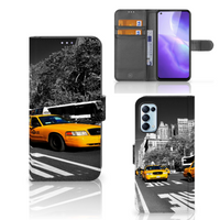 OPPO Find X3 Lite Flip Cover New York Taxi