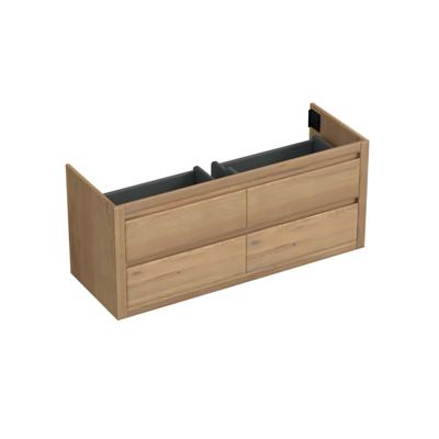 Onderkast Forzalaqua Gela 140x51x60 Cm 4 Softclose Lades Eiken Oyster Onderkast Forzalaqua Gela 140x51x60 Cm 4 Softclose Lades Eiken Oyster