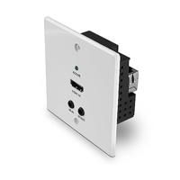 LINDY 70m Cat.6 HDMI 4K60, IR & RS-232 HDBaseT UK Wandplaat Extender, Zender