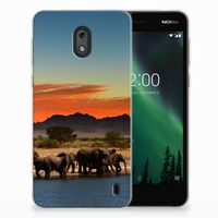 Nokia 2 TPU Hoesje Olifanten