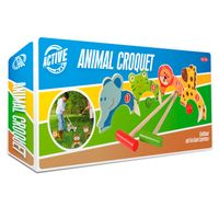 Tactic Houten Dieren Croquet Set