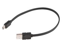 Akasa AK-CBUB43-03BK USB-kabel 0,3 m USB 2.0 USB A USB C Zwart - thumbnail