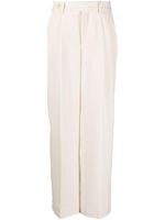 DKNY pantalon à coupe ample - Blanc