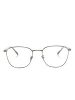 Giorgio Armani lunettes de vue à monture carrée - Marron