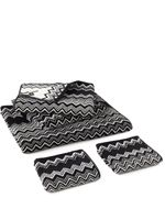 Missoni Home serviette Keith (lot de cinq) - Noir - thumbnail