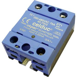 Celduc Halfgeleiderrelais SO468420 110 A Schakelspanning (max.): 480 V/AC, 480 V/DC 1 stuk(s)