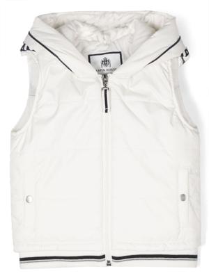 Lapin House Gilet met capuchon - Wit