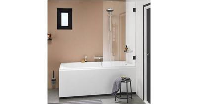 Sealskin Get Wet I Am Badwand 85x160cm Mat Zwart Sealskin Get Wet I Am Badwand 85x160cm Mat Zwart