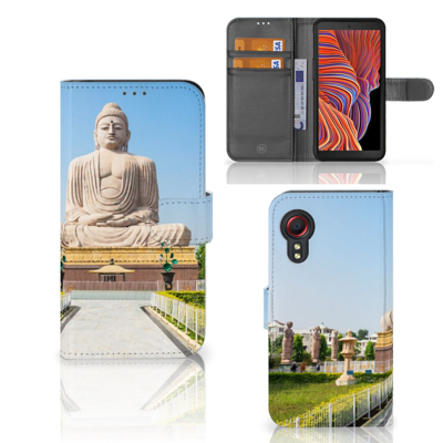 Samsung Galaxy Xcover 5 Flip Cover Boeddha Samsung Galaxy Xcover 5 Flip Cover Boeddha