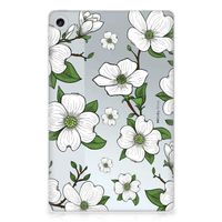 Lenovo Tab M10 Plus (3e generatie) Siliconen Hoesje Dogwood Flowers