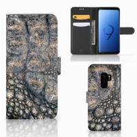 Samsung Galaxy S9 Plus Telefoonhoesje met Pasjes Krokodillenprint