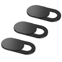 Privacy Camera Slider Cover - 3 St. - Zwart