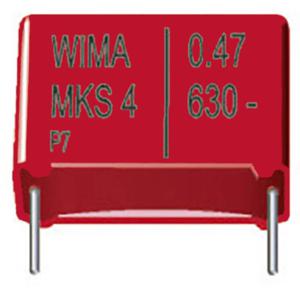 Wima MKS4F024702B00KSSD 1 stuk(s) MKS-foliecondensator Radiaal bedraad 0.047 µF 250 V/DC 20 % 7.5 mm (l x b x h) 10 x 3 x 8.5 mm