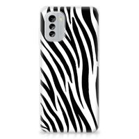 Nokia G60 TPU Hoesje Zebra - thumbnail