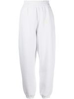 Alexander Wang pantalon de jogging à logo imprimé - Blanc - thumbnail